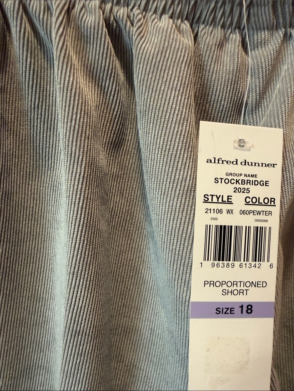 Grey lite weight flannel pants 18petite